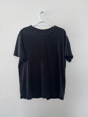 lululemon athletica Black Short Sleeve Crew Tee